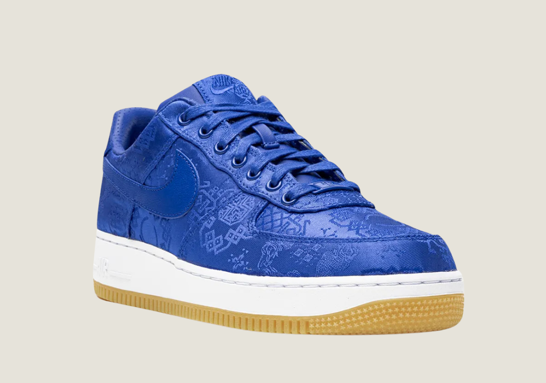 Air Force 1 Cl Blue Silk