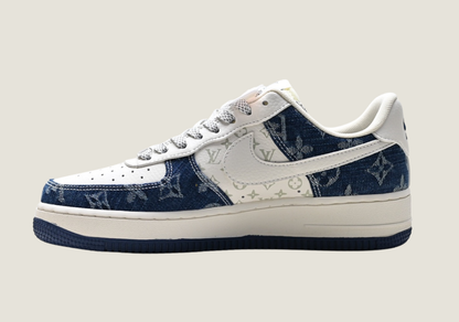 Monogram Air Force 1 Blue Denim Limited Edition