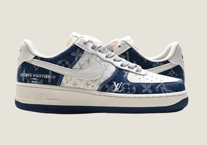 Monogram Air Force 1 Blue Denim Limited Edition