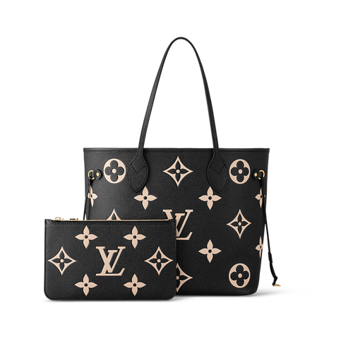 Never Full MM Monogram Empreinte Leather