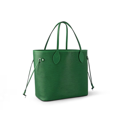 Never Full MM Green Epi Leather