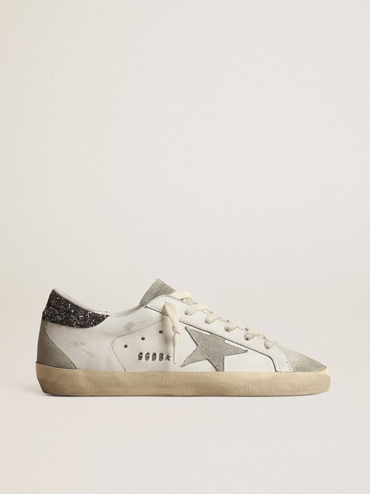 Low Baskets – Grey Star & Dark Glitter Heel Edition