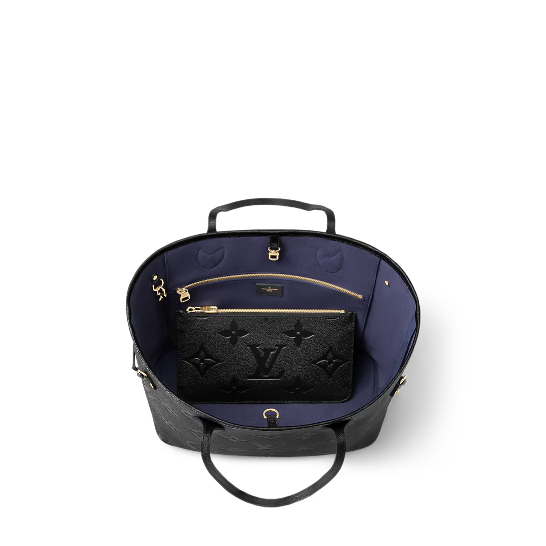 Never Full MM Monogram Empreinte Leather